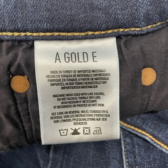 Agolde Sophie High Rise Skinny Crop Dark Wash Jeans Size 27 Style A018 1044 - Picture 4 of 9